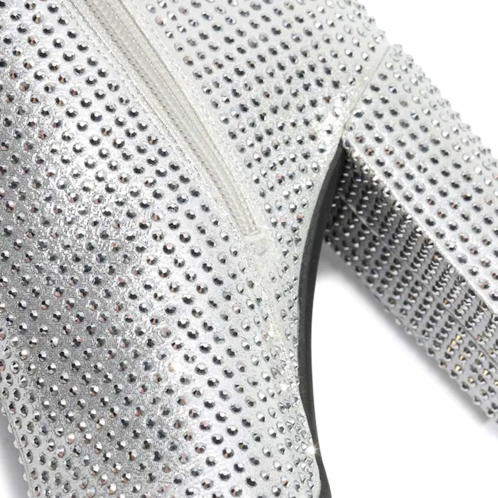 Mix No. 6 Sparkly Knee High Vev Boots - image 6